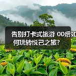 告别打卡式旅游 00后如何玩转悦己之旅？ - 辰飞雨光踪暖行旅游资讯