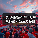 厦门动漫嘉年华5万观众齐聚 产业活力爆棚(图4) 厦门动漫嘉年华5万观众齐聚 产业活力爆棚(图4)