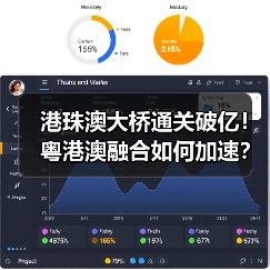 港珠澳大桥通关破亿！粤港澳融合如何加速？(图1)