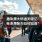 港珠澳大桥通关破亿！粤港澳融合如何加速？(图4)