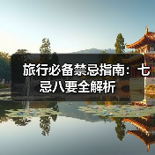 旅行必备禁忌指南：七忌八要全解析 - 辰飞雨光踪暖行旅游资讯