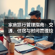 家庭旅行管理指南：交通、住宿与时间管理技巧 - 辰飞雨光踪暖行旅游资讯