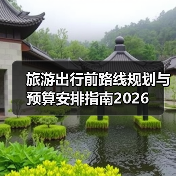 旅游出行前路线规划与预算安排指南2026(图4) 旅游出行前路线规划与预算安排指南2026(图4)