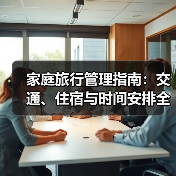 家庭旅行管理指南:交通、住宿与时间安排全攻略(图1) 家庭旅行管理指南:交通、住宿与时间安排全攻略(图1)