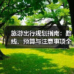 旅游出行规划指南:路线、预算与注意事项全解析(图3) 旅游出行规划指南:路线、预算与注意事项全解析(图3)