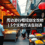 周边游行程规划全攻略|5个实用方法告别选择困难(图1) 周边游行程规划全攻略|5个实用方法告别选择困难(图1)