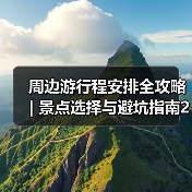 周边游行程安排全攻略 | 景点选择与避坑指南2026(图2) 周边游行程安排全攻略 | 景点选择与避坑指南2026(图2)