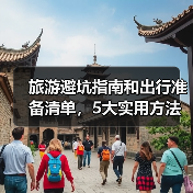 旅游避坑指南和出行准备清单，5大实用方法教你避开景区陷阱(图4)