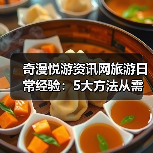 奇漫悦游资讯网旅游日常经验:5大方法从需求判断到使用维护(图3) 奇漫悦游资讯网旅游日常经验:5大方法从需求判断到使用维护(图3)