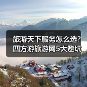 旅游天下服务怎么选？四方游旅游网5大避坑方法(图4)