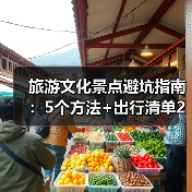 旅游文化景点避坑指南：5个方法+出行清单2026 - 辰飞雨光踪暖行旅游资讯