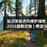 旅游装备选购维护指南 2026最新攻略 | 奇漫悦游资讯网实用技巧(图1) 旅游装备选购维护指南 2026最新攻略 | 奇漫悦游资讯网实用技巧(图1)