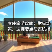 枣庄旅游攻略:常见场景、选择要点与避坑指南2025(图4) 枣庄旅游攻略:常见场景、选择要点与避坑指南2025(图4)