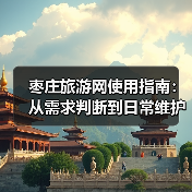 枣庄旅游网使用指南:从需求判断到日常维护的5个方法(图4) 枣庄旅游网使用指南:从需求判断到日常维护的5个方法(图4)