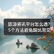 旅游资讯平台怎么选?5个方法避免踩坑常见场景(图1) 旅游资讯平台怎么选?5个方法避免踩坑常见场景(图1)
