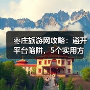 枣庄旅游网攻略:避开平台陷阱,5个实用方法助你畅玩(图1) 枣庄旅游网攻略:避开平台陷阱,5个实用方法助你畅玩(图1)
