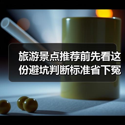 旅游景点推荐前先看这份避坑判断标准省下冤枉钱 - 辰飞雨光踪暖行旅游资讯